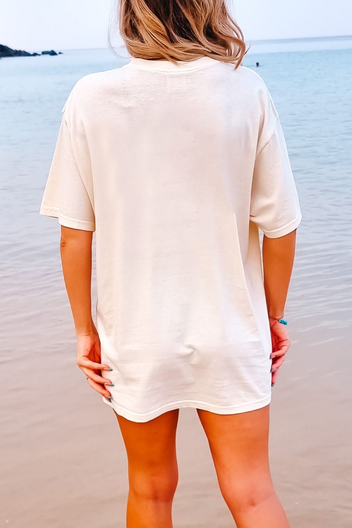 The Salty Moms Cotton Beach Tunic Tee