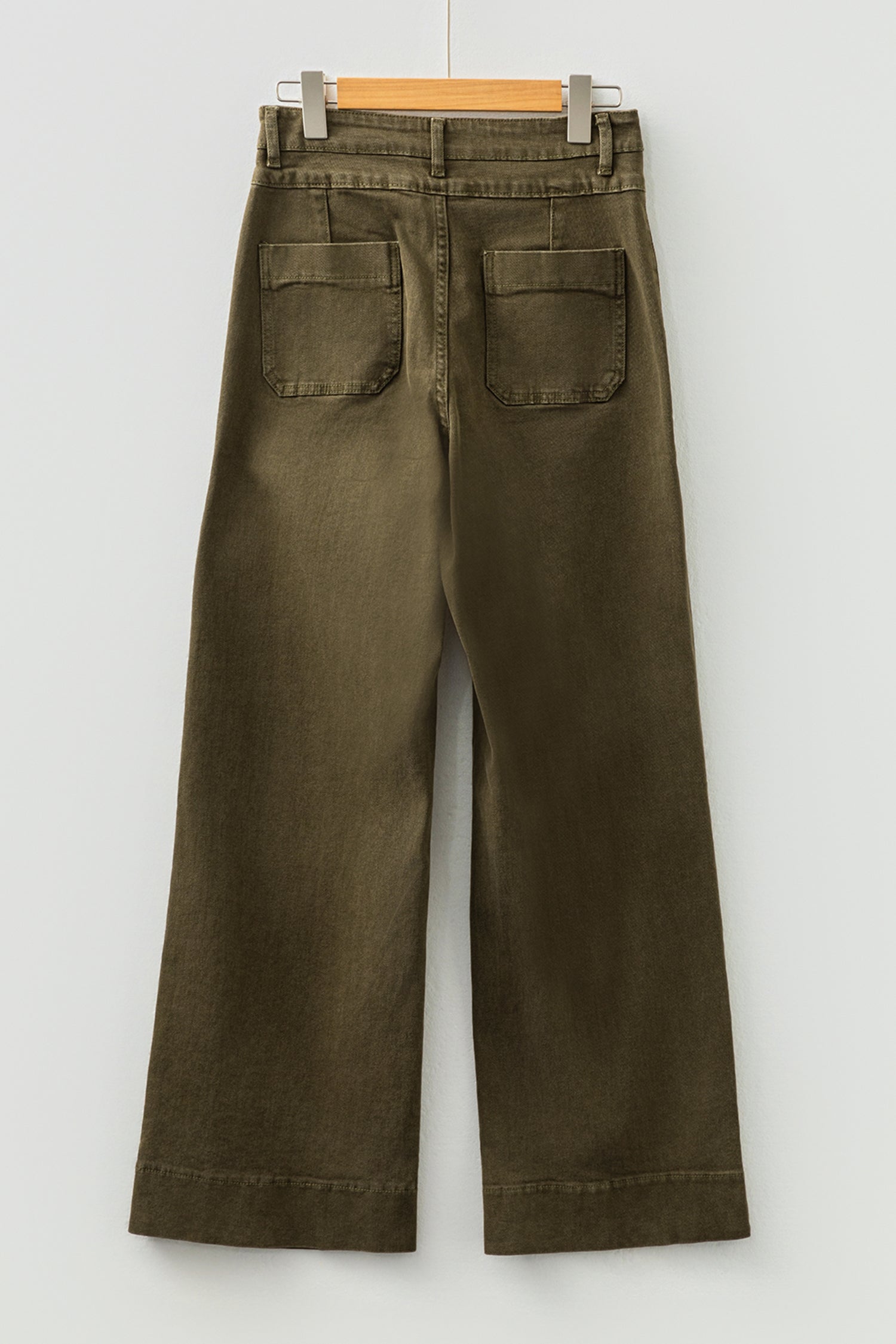 The Jungle Double‑Waist Straight Jean