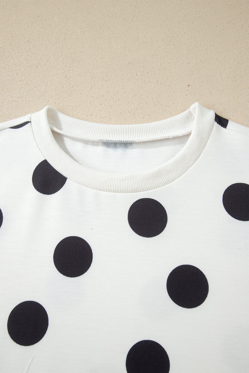 White Polka Dot Tee & Skort Set