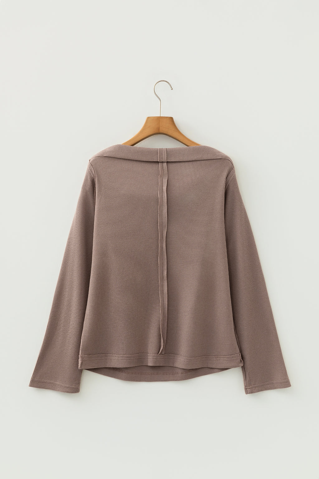 The Rosewood Waffle Asymmetric Top