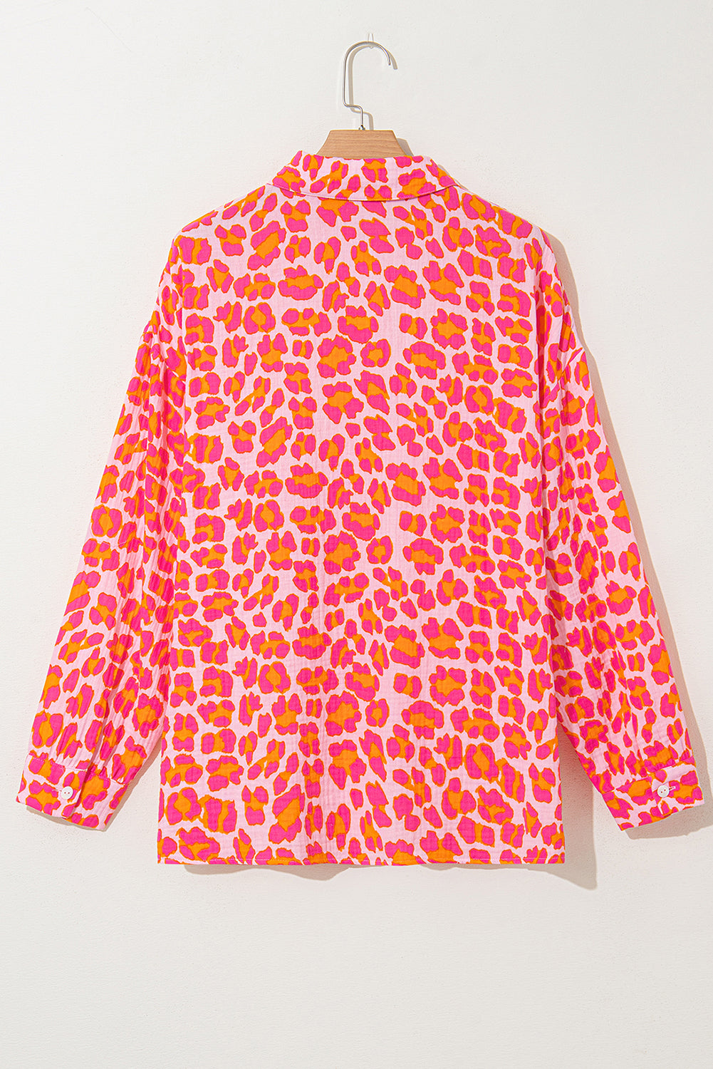 The Wild Ember Leopard Cotton Shirt