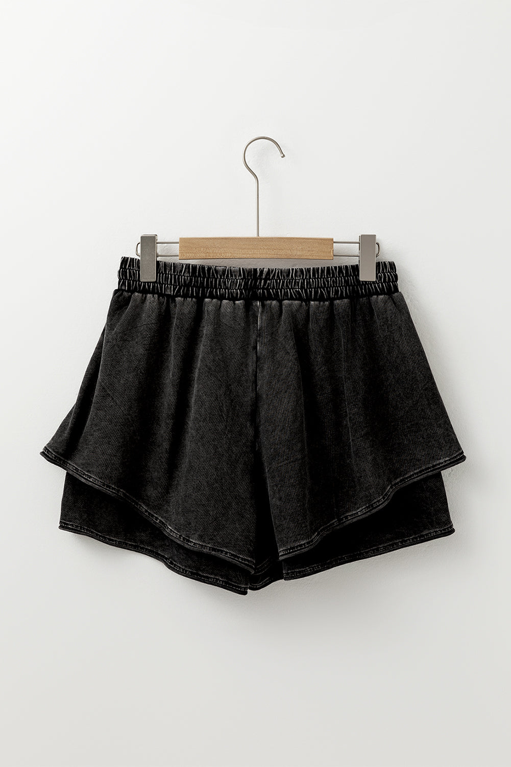 The Slate Terry Mineral‑Wash Shorts