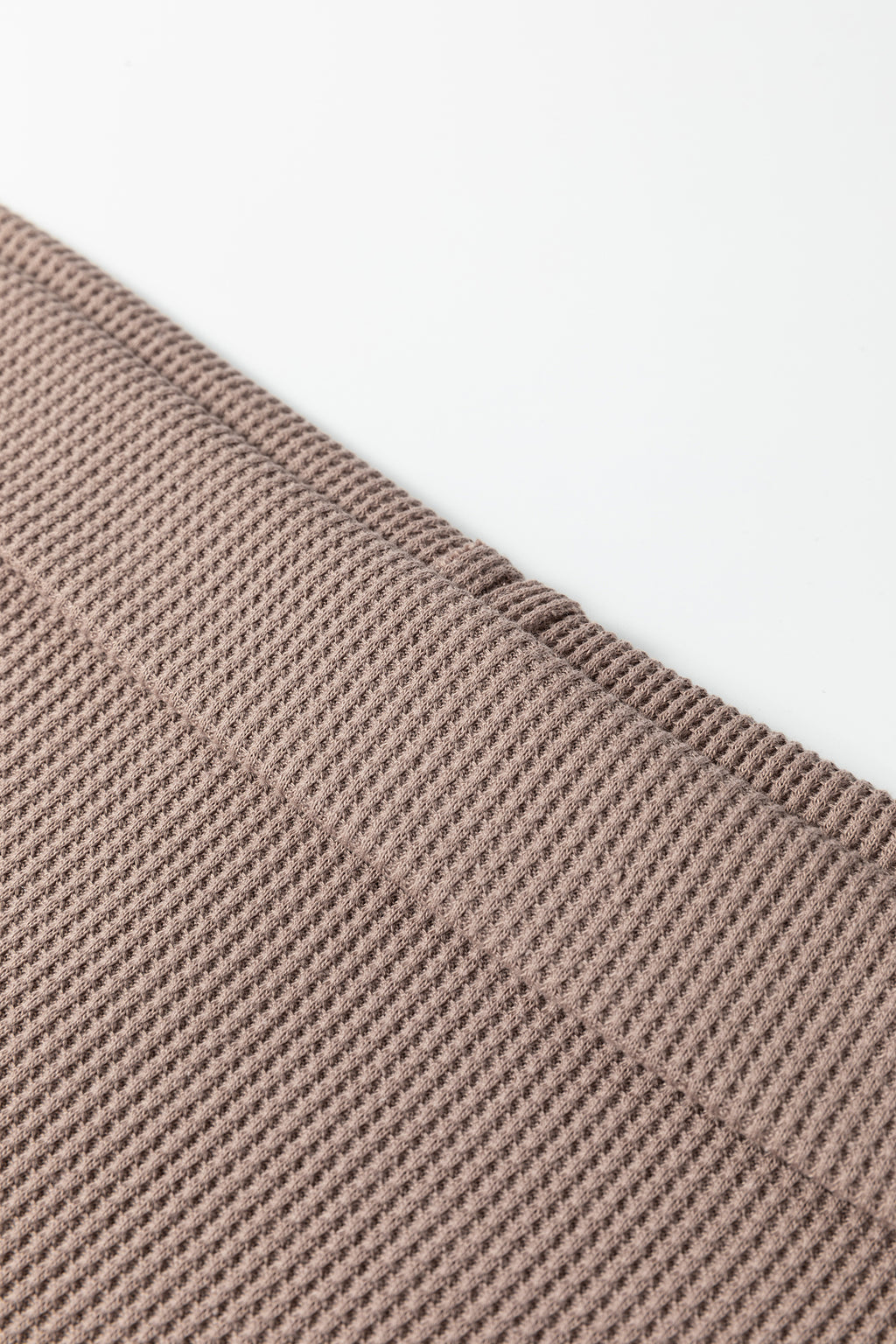 The Rosewood Waffle Asymmetric Top