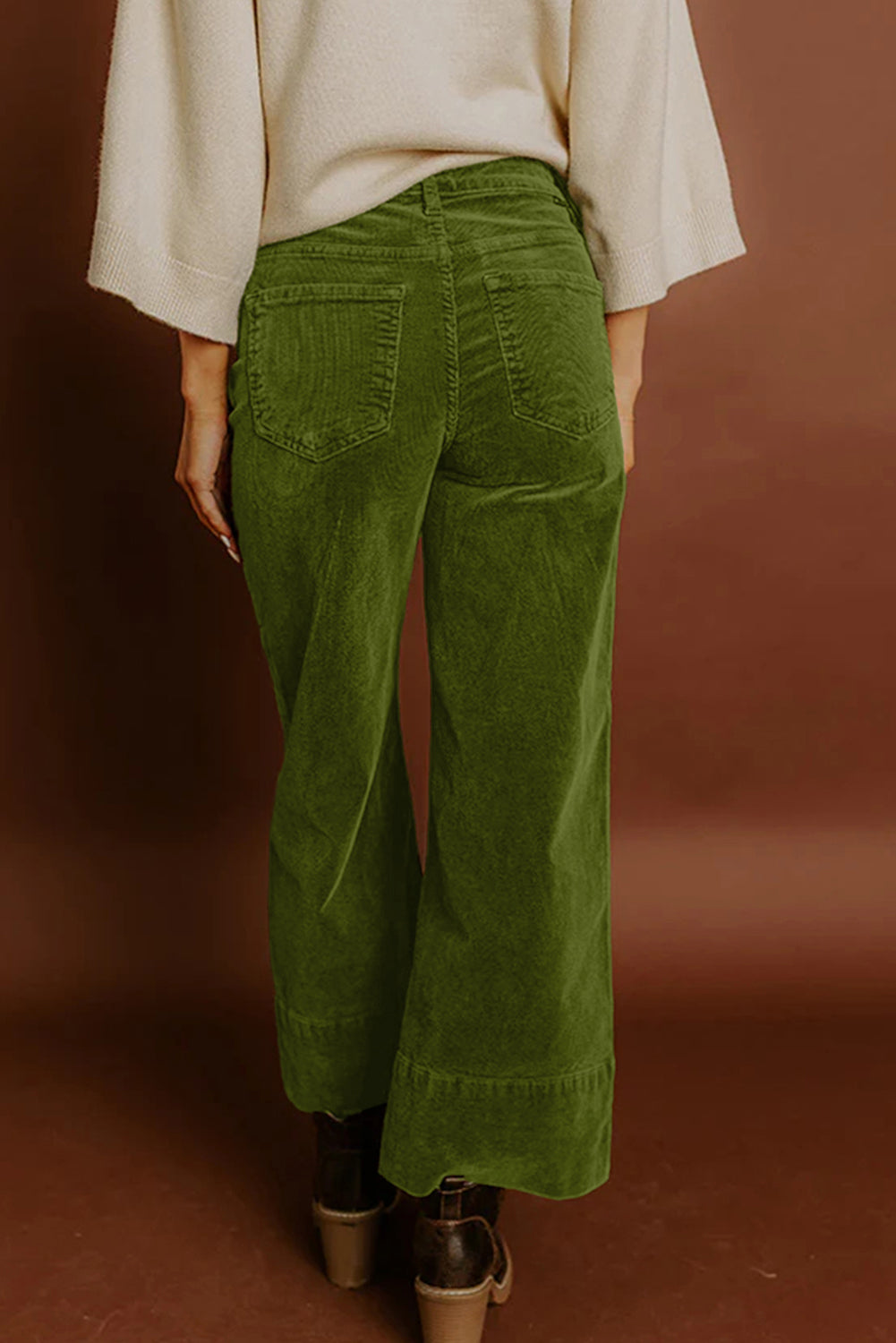The Vineyard Corduroy Wide‑Leg Pant