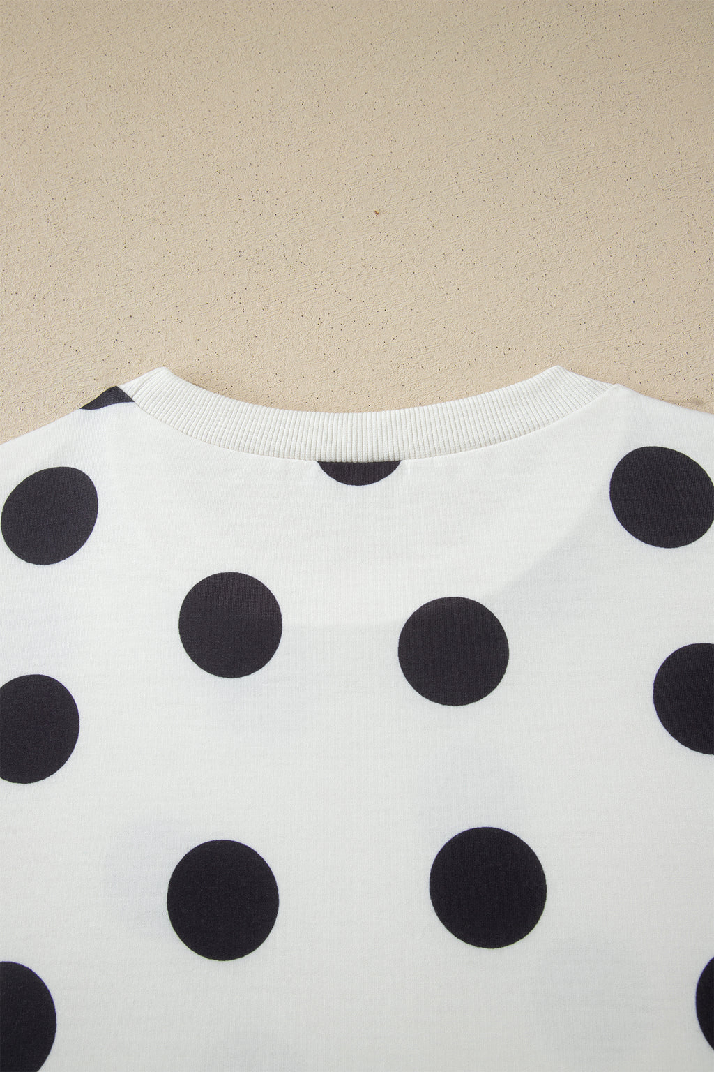 White Polka Dot Tee & Skort Set