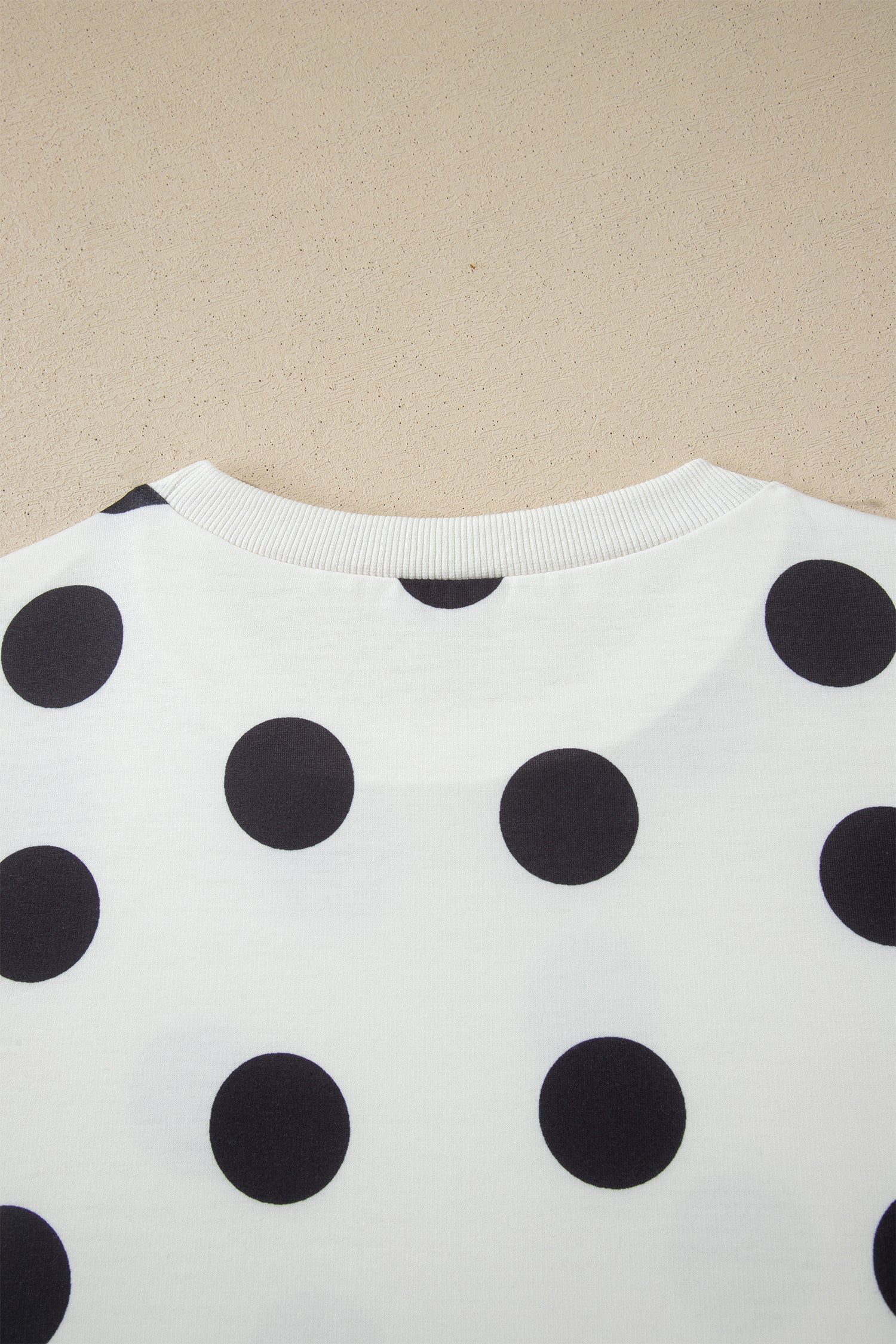 White Polka Dot Tee & Skort Set
